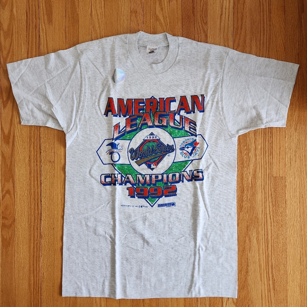 Vintage Blue Jays American League World Series MLB champions 1992 90s T-shirt